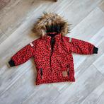 Mini Rodini Parka Rood Luipaard 92/98, Ophalen of Verzenden, Zo goed als nieuw, Mini Rodini, Meisje