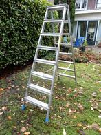 Zarges 41617  Ladder, 2x 8 treden, Doe-het-zelf en Verbouw, Ladders en Trappen, Ophalen, Gebruikt, Opvouwbaar of Inschuifbaar