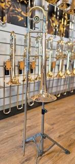 Holton TR107 tenor trombone large bore, Ophalen of Verzenden, Gebruikt, Tenor