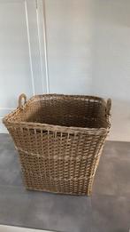 Grote rieten mand, 70  70  70 cm, Ophalen, Zo goed als nieuw, Vierkant, Riet