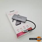 Sitecom USB-C Adapter | 3x USB-C 10Gbps 100W | CN-386 v1, Nieuw, Ophalen of Verzenden, USB-hub