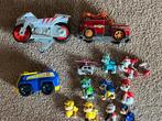 Paw Patrol familie en voertuigen, Ophalen of Verzenden, Zo goed als nieuw