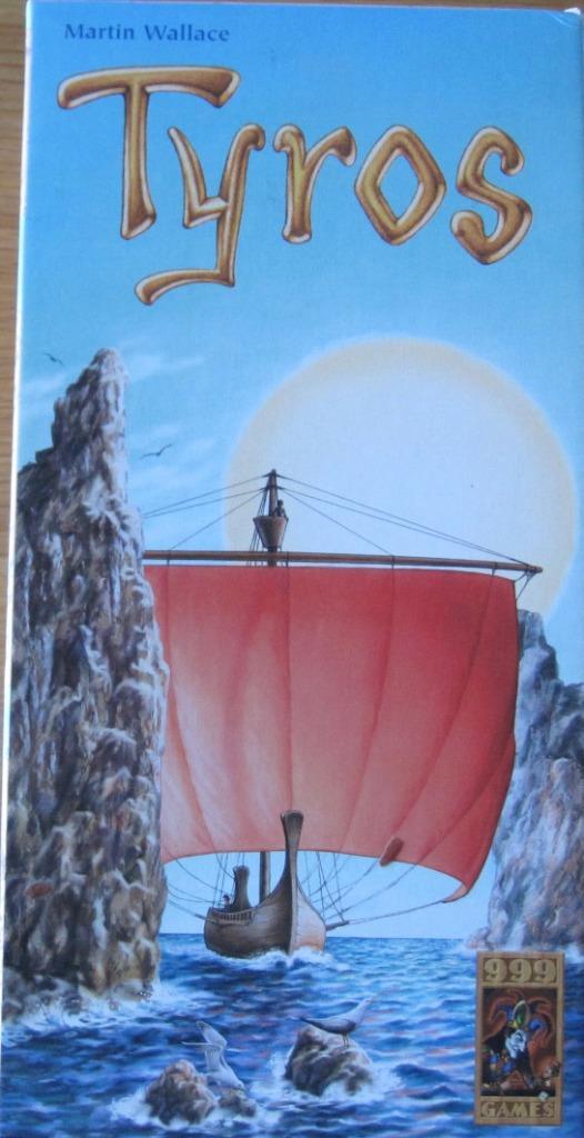 bordspel Tyros - 2002 van 999 Games, Hobby en Vrije tijd, Gezelschapsspellen | Bordspellen, Zo goed als nieuw, Drie of vier spelers