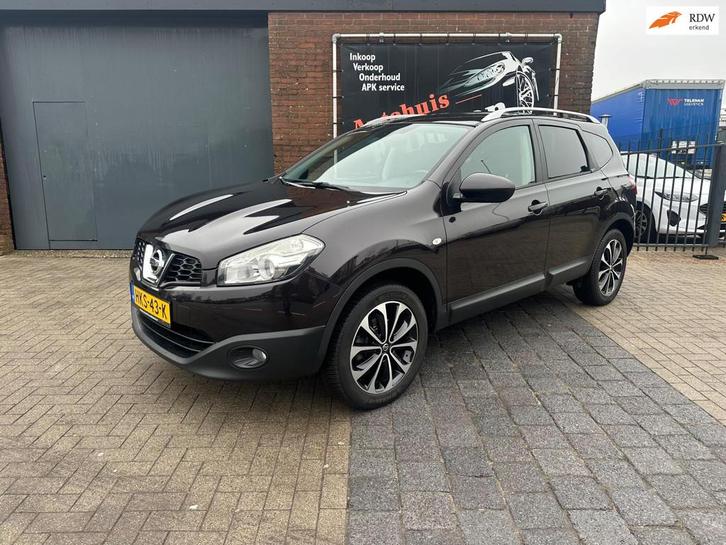 Nissan Qashqai +2 2.0 Tekna Pano-Dak 360 Camera Navi, Auto's, Nissan, Bedrijf, Te koop, Qashqai+2, 360° camera, ABS, Achteruitrijcamera