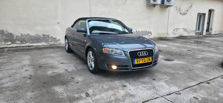 Audi A4 2.0 Tfsi 147KW Cabrio AUT 2006 Grijs, Auto's, Audi, Particulier, A4, ABS, Airbags, Airconditioning, Alarm, Boordcomputer