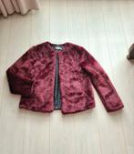 Nieuw Harper & Yve fake fur bont jasje L 40 bordeaux rood, Maat 42/44 (L), Ophalen of Verzenden, Zo goed als nieuw, Jasje