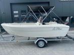Consoleboot 5m incl trailer vaarbewijs vrij, Ophalen, Zo goed als nieuw, Minder dan 70 pk, 3 tot 6 meter