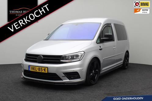 Volkswagen Caddy 2.0 TDI L1H1 BMT Highline DSG 2017 LED Xeno, Auto's, Bestelauto's, Bedrijf, ABS, Adaptive Cruise Control, Airbags