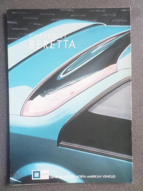 Chevrolet Beretta Brochure, Boeken, Auto's | Folders en Tijdschriften, Zo goed als nieuw, Chevrolet, Verzenden