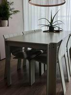 6 Vintage Gijs Bakker Castelijn Strip chair stoel en 1 tafel, Huis en Inrichting, Stoelen, Ophalen, Gebruikt, Nvt, Eén