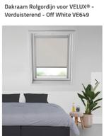 2x Velux Dakraam Rolgordijn Off White- GGL C02, Ophalen of Verzenden, Nieuw, 50 tot 100 cm, Minder dan 100 cm
