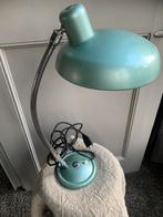 Industriële vestagroene Franse tafellamp, Ophalen of Verzenden, Zo goed als nieuw, Minder dan 50 cm
