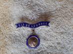 broche speldje Sir de Lourdes *met afb. Bernadette, Verzamelen, Ophalen of Verzenden, Gebruikt, Sieraad, Christendom | Katholiek