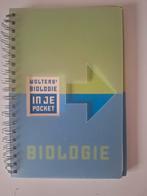 Biologie Wolters' in je pocket, Ophalen of Verzenden, Zo goed als nieuw, VWO, Biologie