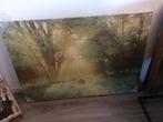 Canvas schilderij bos Nieuw!, Ophalen, Nieuw, Schilderij, 100 tot 125 cm