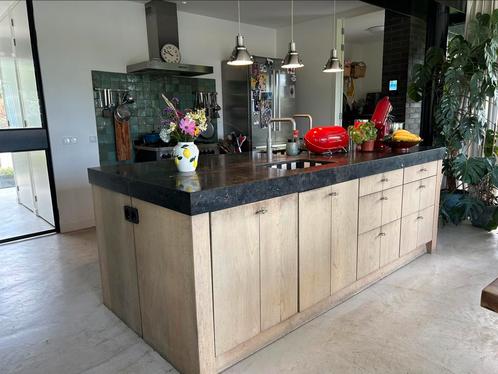 Moderne Lodder keuken, eiland, Huis en Inrichting, Keuken | Complete keukens, Gebruikt, Overige typen, Overige kleuren, Graniet of Steen