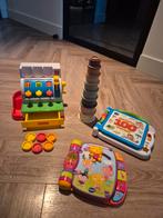 Speelgoed pakket: Vtech, Fisherprice & Mushie, Ophalen of Verzenden, Gebruikt, Overige typen, Met geluid