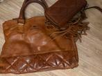 Micmacbags Handtas Bruin + portemonnee, Sieraden, Tassen en Uiterlijk, Tassen | Damestassen, Ophalen of Verzenden, Gebruikt, Bruin