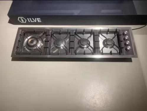 Showroom DEAL!! ILVE gaskookplaat - 120cm - Roestvrij Staal, Witgoed en Apparatuur, Kookplaten, Nieuw, Inbouw, Gas, 4 kookzones