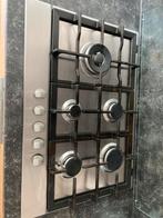 Bauknecht gas fornuis, Ophalen, 4 kookzones, Gas, 45 tot 60 cm