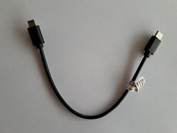 USB C naar Micro USB B kabel, 20 centimeter beschikbaar voor biedingen