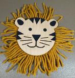 NIEUW🐯HOUTEN TIJGER KOP WANDHANGER, Verzenden, Nieuw, Wanddecoratie