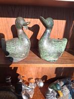 Twee Bronzen Eenden Beelden, Antiek en Kunst, Ophalen of Verzenden