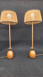 Vintage pineapple lampen ananas lamp, Ophalen of Verzenden, Zo goed als nieuw