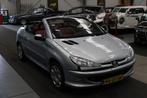 Peugeot 206 CC 1.6-16V Airco, Stuurbekrachtiging (bj 2003), Auto's, 47 €/maand, Te koop, Zilver of Grijs, Geïmporteerd