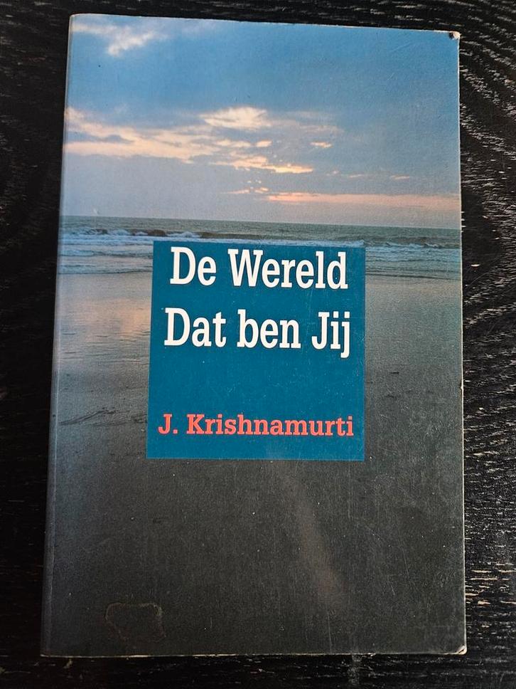 De Wereld Dat ben Jij - J. Krishnamurti, Boeken, Filosofie, Gelezen, Wijsbegeerte of Ethiek, Ophalen of Verzenden