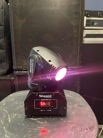 Beamz Panther 15 mini moving head spot beschikbaar voor biedingen