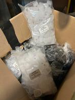 Golfplaat setje 275 stuks supports en 400 stuks doppen, Doe-het-zelf en Verbouw, Dakpannen en Dakbedekking, Kunststof, Zwart, Nieuw