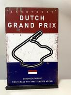 Dutch Grand Prix formule 1 metalen reclamebord (Old Look), Verzamelen, Nieuw, Ophalen of Verzenden, Formule 1