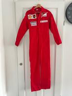 F1 overall rood van polyester/katoen, ferrari, maat 176., Ophalen of Verzenden, Zo goed als nieuw, 170 of groter, Jongen of Meisje