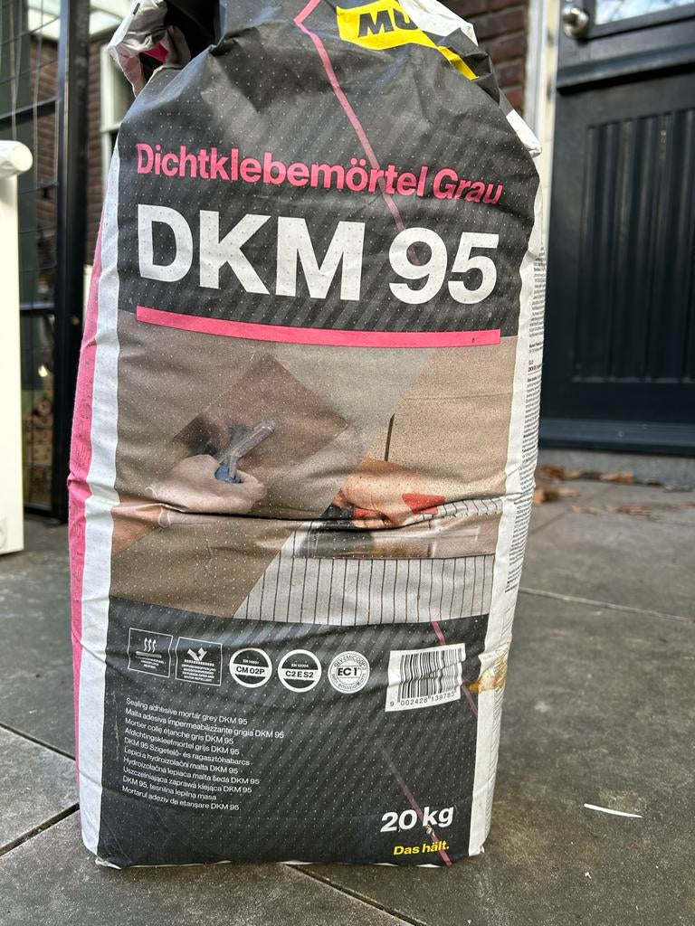 DKM 95 Murexin Dichtklebemörtel 20kg - Nieuw, Doe-het-zelf en Verbouw, Ophalen, Nieuw, Overige typen