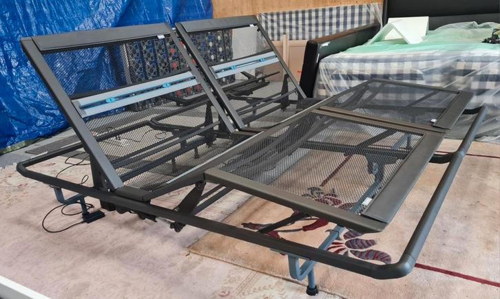 2X VOL ELEKTRISCHE AUPING AVS BODEMS 2X 90-210 IN TOP STAAT, Huis en Inrichting, Slaapkamer | Matrassen en Bedbodems, Gebruikt