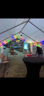 Partytent 4 x 8 Sediamo, geheel compleet met zijwanden, Tuin en Terras, Partytenten, Ophalen, Gebruikt, Partytent, Minder dan 2 meter