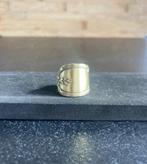 Vintage handmade spoon ring - Brass N.1, Overige materialen, Nieuw, Ophalen of Verzenden, 17 tot 18