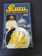 Vaticaan Euro Proefmunten Collectie 2006, Ophalen of Verzenden, Overige materialen, Buitenland