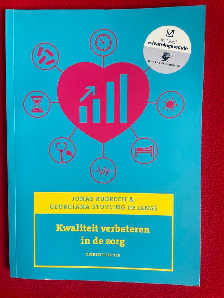 Kwaliteit verbeteren in de zorg - Tweede editie, Boeken, Studieboeken en Cursussen, Zo goed als nieuw, HBO, Gamma, Ophalen of Verzenden