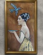 Schilderij „Sometimes” – uniek werk in acryl, Ophalen of Verzenden