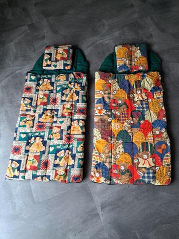 kinder slaapzakken met beren print & kussentje beschikbaar voor biedingen