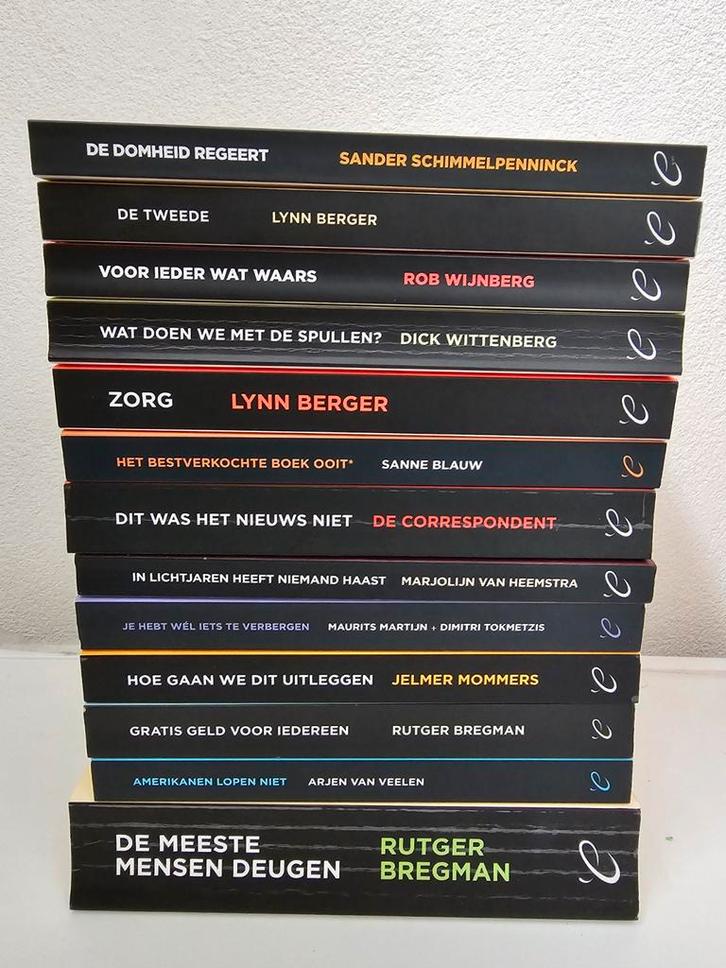 13x de correspondent, Boeken, Overige Boeken, Gelezen, Ophalen of Verzenden
