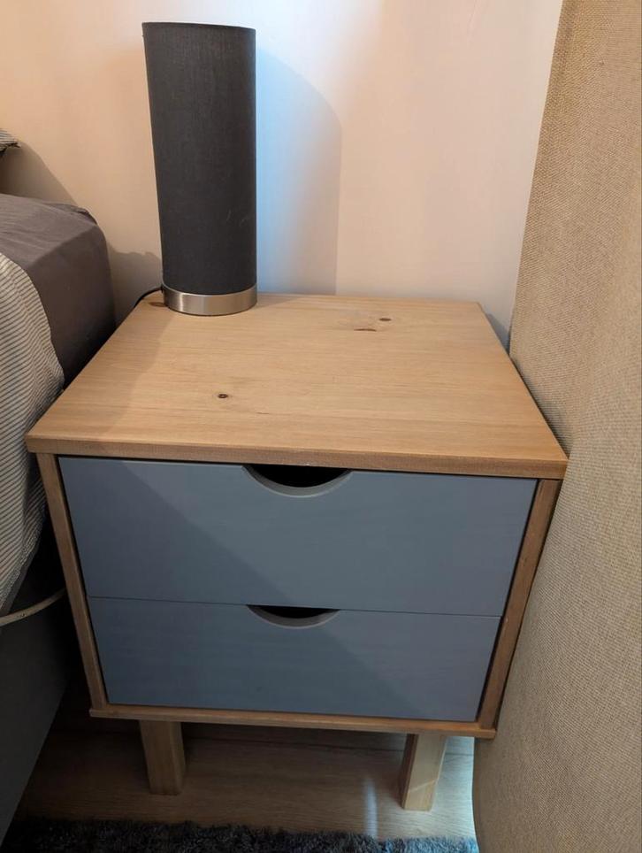 vidaxl OTTA headrests, Huis en Inrichting, Slaapkamer | Nachtkastjes, Zo goed als nieuw, 55 tot 70 cm, Minder dan 45 cm, Hout