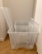 IKEA SAMLA boxes with lids, Doe-het-zelf en Verbouw, Ophalen, Doos, Minder dan 35 cm, Zo goed als nieuw