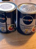 1,5 blik van 0,75l blik buitenlak ral 8022, Minder dan 5 liter, Ophalen of Verzenden, Zo goed als nieuw, Lak