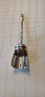 Suikerschep bokkepoot, verzilverd 90, Ophalen of Verzenden