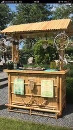 Ibiza bamboe bar huren € 80,- bar huur - cocktailbar huren, Ophalen, Zo goed als nieuw, Overige