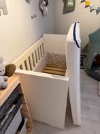 Wit ledikantje 120 x 60 incl. Aerosleep matras, Ophalen, Zo goed als nieuw, Jongetje of Meisje