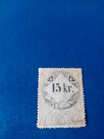 Oostenrijkse Postzegel - 15 kr., Ophalen of Verzenden, Gestempeld